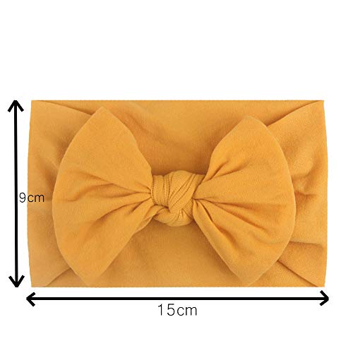 Baby Girls Bows Headbands 12Pcs Newborn Toddler Hair Accessories