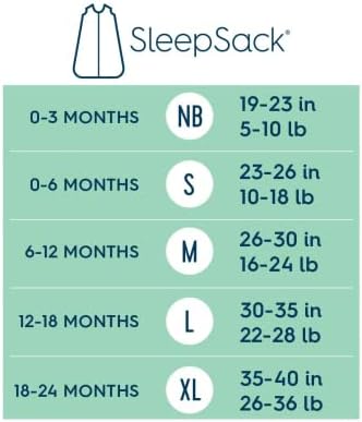 HALO SleepSack 100 Cotton Wearable Blanket for Safe Sleep