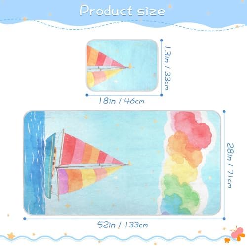 Cooling Baby Mattress Pad Cover 28x52 Breathable Waterproof