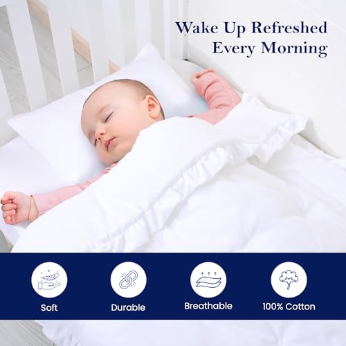 Ambition Home Toddler Pillowcase Set of 2 12x16 Inch