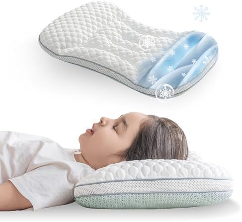 Reidio Toddler Pillow Dual Sided Cooling and Breathable