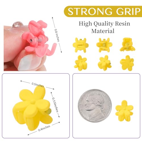 40 Pcs Hair Bows for Girls 128 Pcs Mini Claw Clips