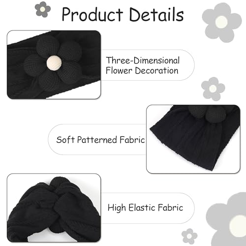 CLLOT Baby Flower Headbands for Girls