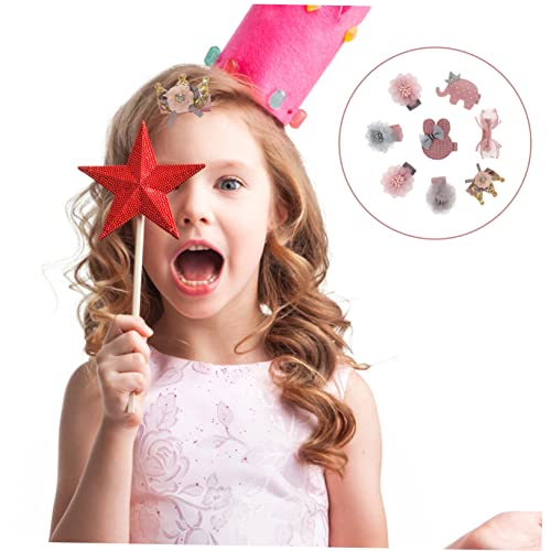 VICASKY 8pcs Baby Hair Clips Barrettes for Girls and Boys