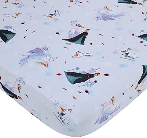 NoJo Disney Frozen Winter Cheer 4 Piece Toddler Bed Set 1