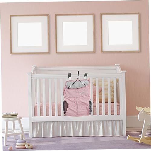 SWOOMEY 1pc Crib Hanging Storage Bag for Diapers 1