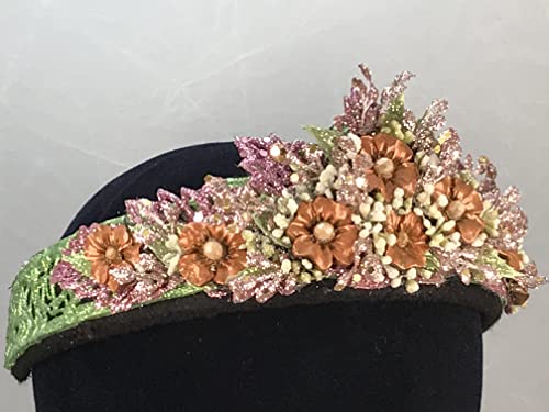 Handmade Unique Floral Crown Tiara Headband for Baby