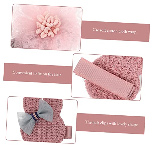 ORFOFE 8pcs Toddler Hair Bow Clip Set for Boys and Girls