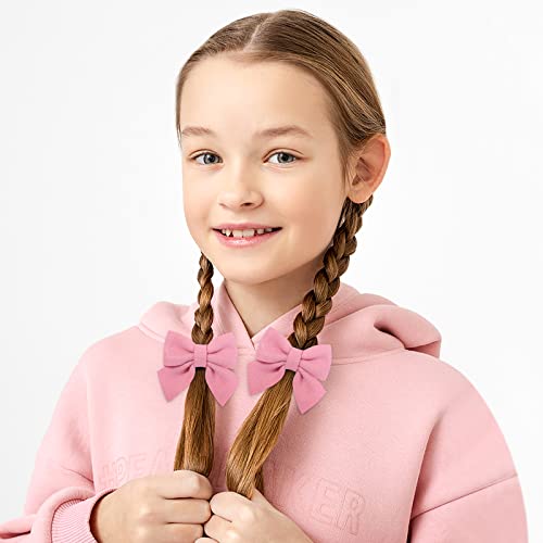 100Pcs 3 Inch Hair Bows for Girls with Alligator Clips