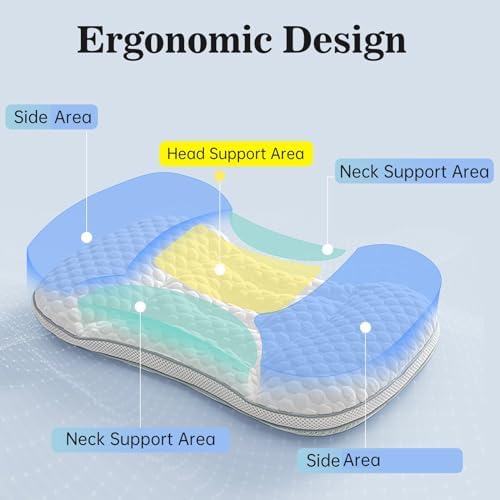 Reidio Toddler Pillow Dual Sided Cooling and Breathable