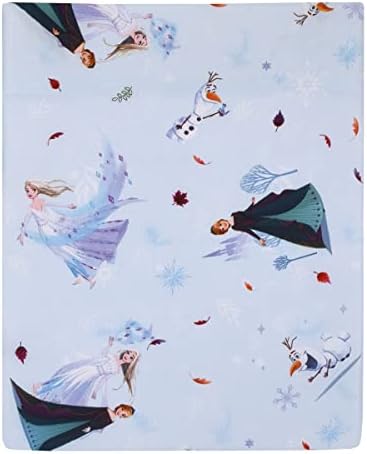 NoJo Disney Frozen Winter Cheer 4 Piece Toddler Bed Set 1