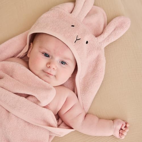 Huxie Baby Hooded Towel - Organic Cotton 32 x 32