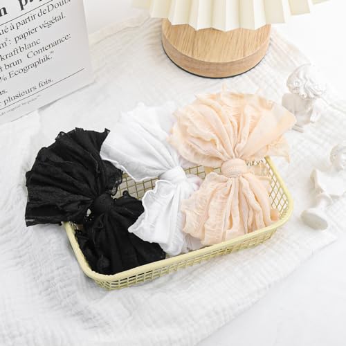 Lanmerry Baby Girl Headband with Bows 3Pcs Set