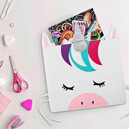 PIKL Unicorn Bedside Caddy for Girls
