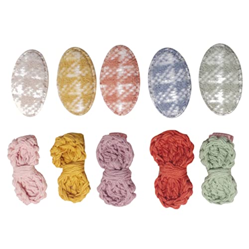 VICASKY 10 Pack Bow and Tie Hair Clips for Kids and Adults