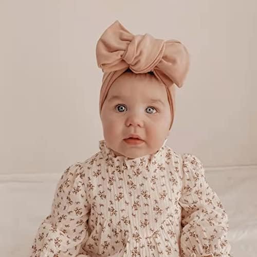 Big Hair Bow Baby Headband for Newborn Toddlers