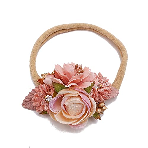 Cherrboll 4pcs Baby Girl Flower Headbands 1