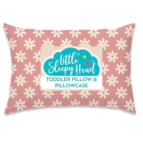 Little Sleepy Head Toddler Pillow with Case - 13x18