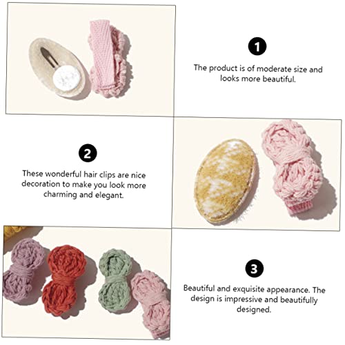 VICASKY 10 Pack Bow and Tie Hair Clips for Kids and Adults