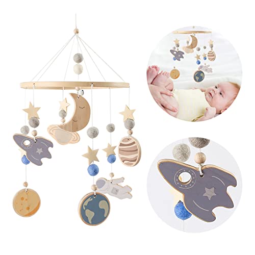 Mamimami Home Wooden Wind Chime Baby Bed Bell