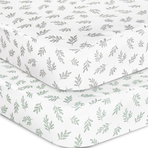 Biloban Crib Sheets 2 Pack Fitted 52X28
