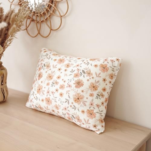 Konssy Toddler Pillowcase 2 Pack - Soft Stretchy with Envelope Closure