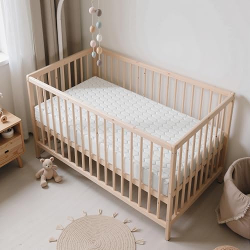 Tivellary 2 Pack Waterproof Crib Mattress Protectors 52x28 Ultra Soft Breathable