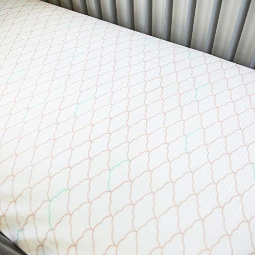 Newton Baby Organic Fitted Crib Sheets 2-Pack - Breathable Muslin Cotton