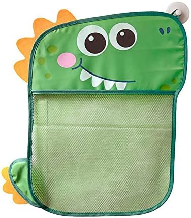 Baby Bath Toy Storage Bag with Animal Design and Suction Cups