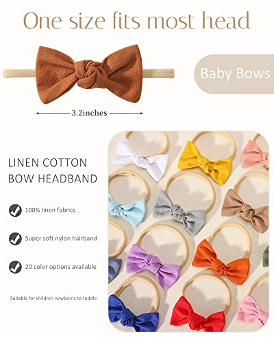 Jollybows 20PCS 32 Baby Girls Hair Bows
