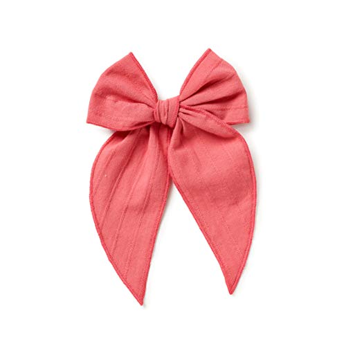 Little Poppy Co Claire Bow - Dark Pink Oversized Clip