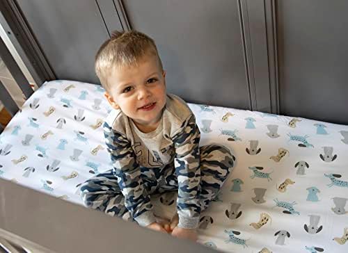 Baby Essentials 2 Pack Crib Sheets 52x28