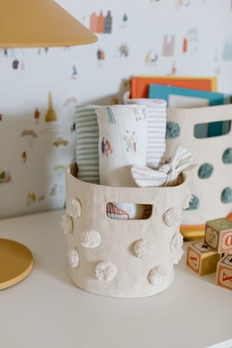 Pehr Pom Pom Basket - Mini Natural 8D x 7H
