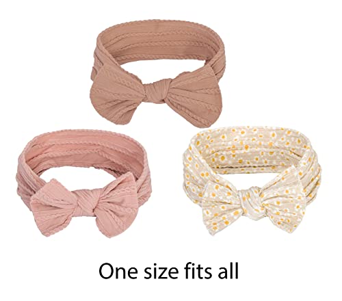 Soft Floral Headband for Baby Girls