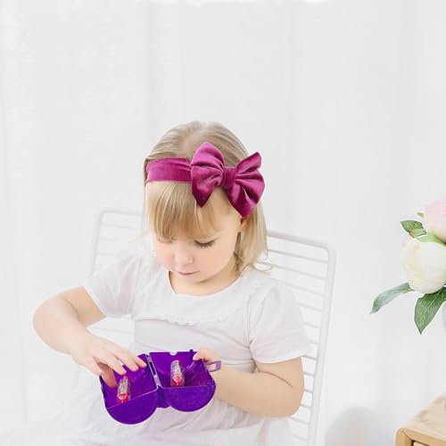 Baby Girls Velvet Bow Headband Hair Accessory