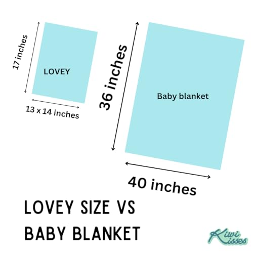 KiwiKisses Sleepy Woodland Animals Lovey Blanket