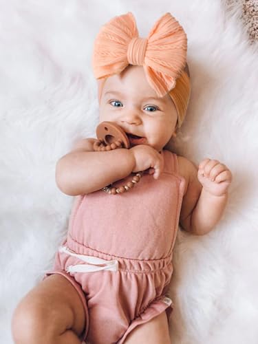 AQOKKA Baby Bows Headbands Soft Hair Accessories