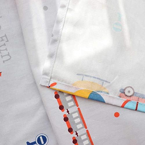 3 Piece 100 Cotton Toddler Sheet Pillowcase Set for Boys and Girls
