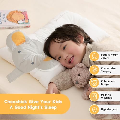 Choc Chick Toddler Elephant Pillow 20x12 Inches 1