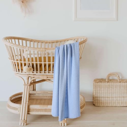 Kloovete 36x40 Inch Cooling Waffle Weave Blanket