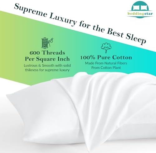 Youth Pillowcase Set of 2 16x22 White Solid Zipper Closure 1