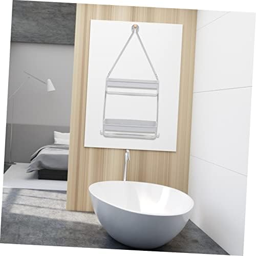 BEBEMOKO 1pc Double Hanging Bathroom Storage Basket