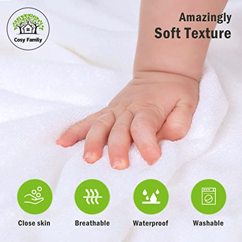 Cosy Family Bamboo Hooded Towel Set - 3 Pack