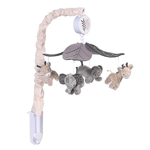 Lambs Ivy Baby Jungle Animals Musical Crib Mobile Soother Toy