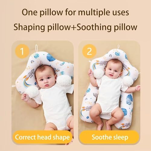 Adjustable Wedge Pillow for Newborns - Travel-Friendly Soft and Breathable