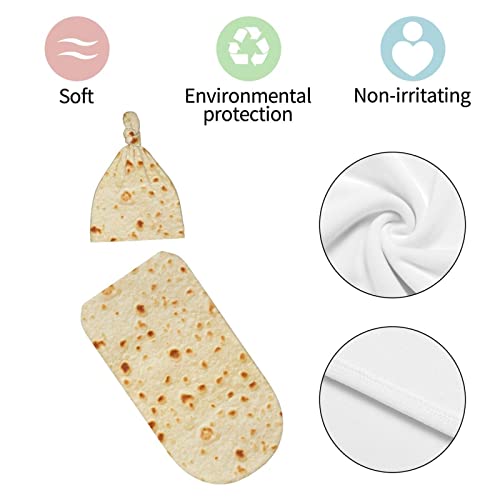 Jarverce Burrito Swaddle Blanket for Baby Soft Tortilla Style Swaddling Blanket