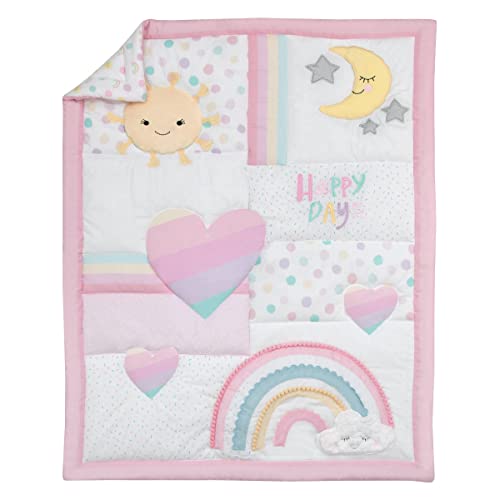 NoJo Happy Days Crib Bedding Set 4 Piece