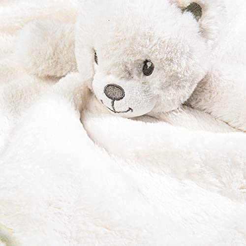 Bear Security Blanket Fluffy 135 Inch Baby Lovey