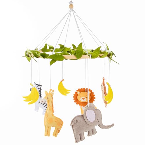 First Landings Jungle Animal Crib Mobile