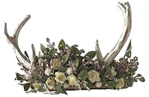 Handmade Unique Cosplay Floral Crown Tiara Headband Fauna